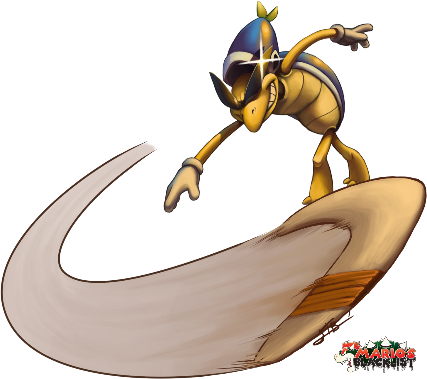 Boomerang Bro From Mario And Luigi Superstar Saga For - Mario & Luigi Superstar Saga Bosses (1464x1297)