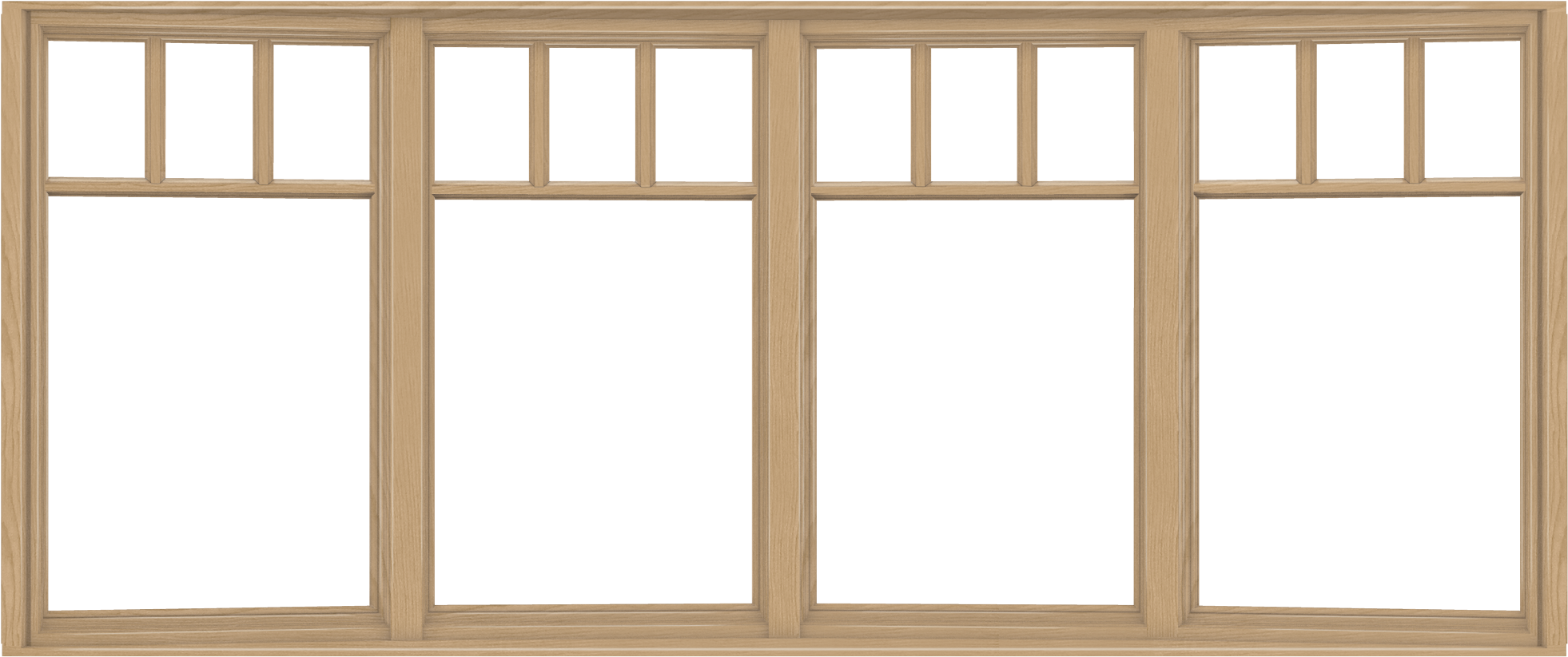 W 4500 Wood Bow Window - Window (2048x2048)