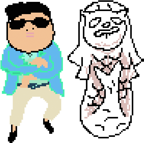 There Are Not Enough Interesting Artistic Interpretations - Gangnam Style (600x600)