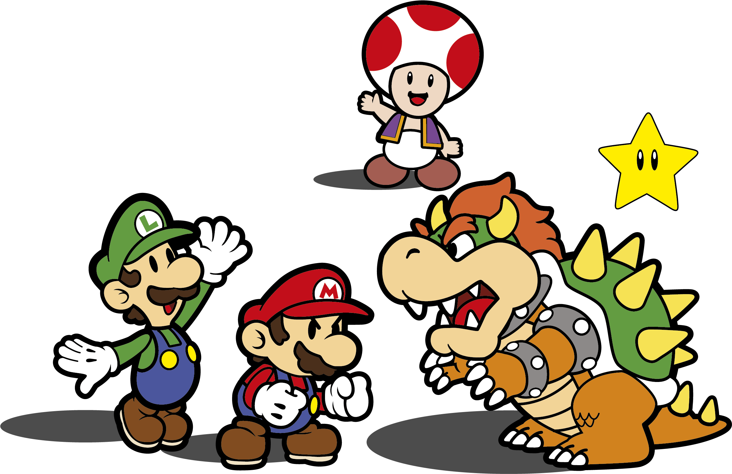 Super Mario Bros - Super Mario Bros (2481x1701)