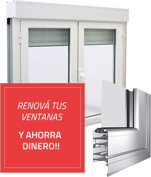 Renovación De Ventanas En El Día Y Sin Obra - Perfiles De Aluminio Para Ventanas (576x641)