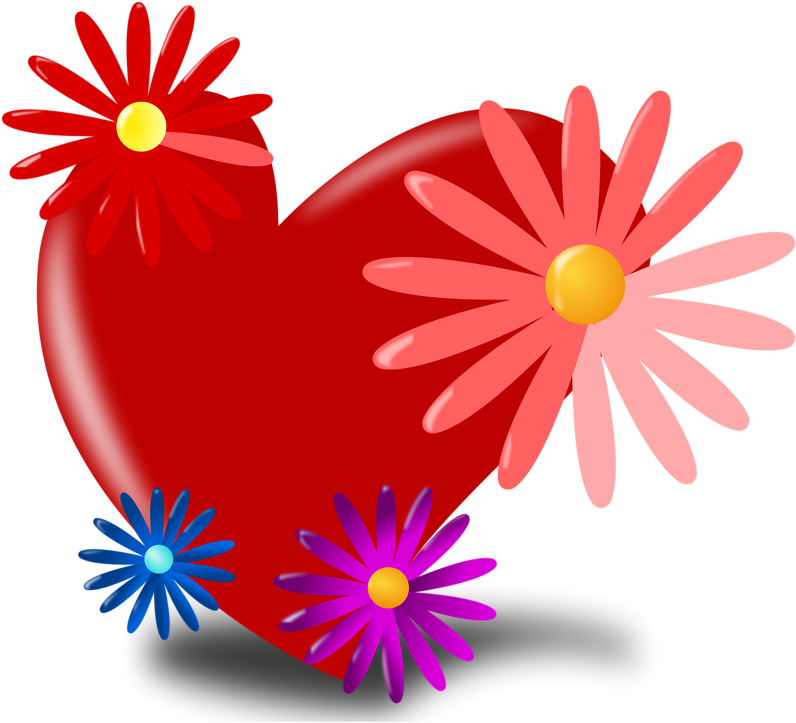 Flowers Border Clipart 19, - Mom's Recipes By Debbie Miller 9781508446835 (paperback) (958x958)