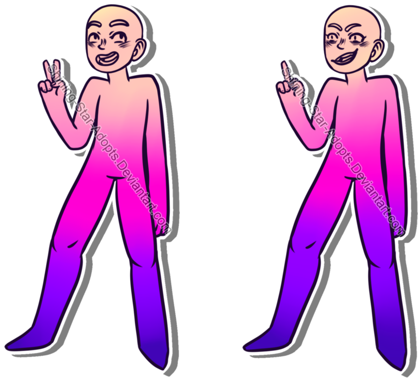 Ptu Adopt Base 4 By Shining Star Adopts - Shining Star (990x807)