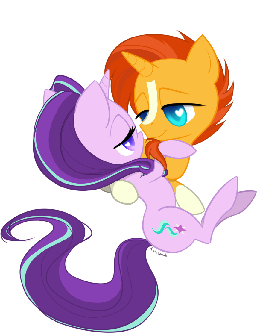 Like A Star Burst By Rainspeak - Cartoon (1024x1170)