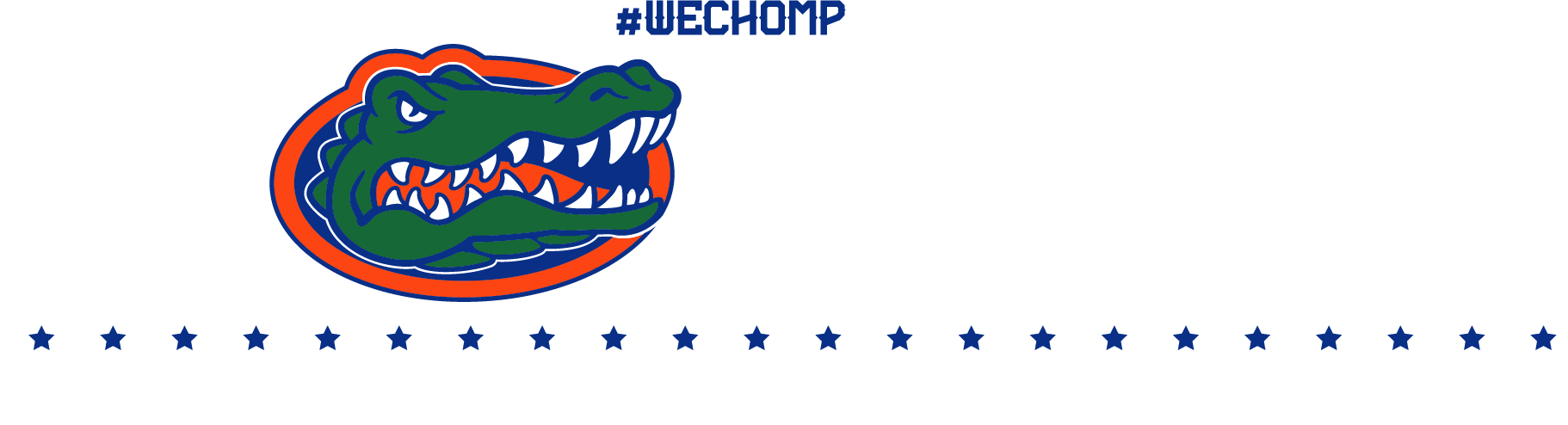 #wechomp In Chompville, Texas - Florida Gators (1822x494)