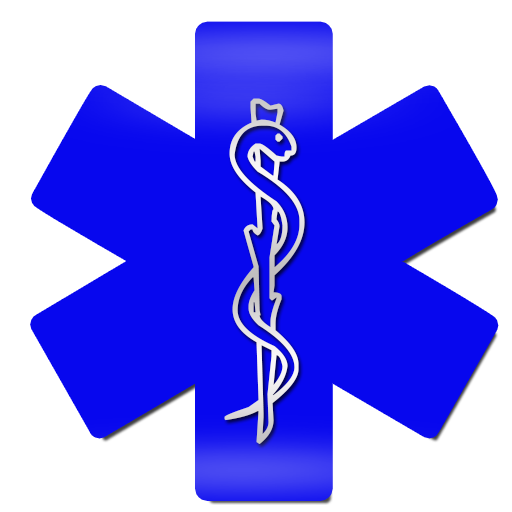 Ems Star Of Life Clip Art Image - Medical Snake (512x512)