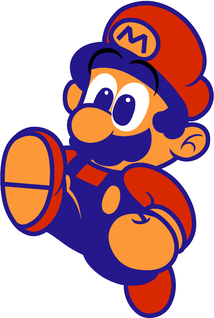 Mario In The Usa By Quickestmario - Draw Smb2 Mario (723x1071)