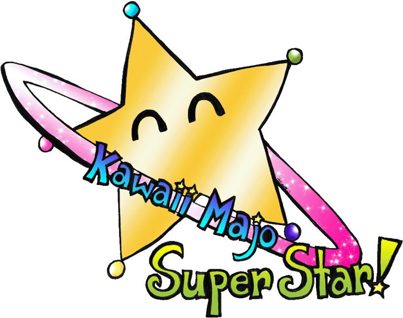 Kawaii Majo Super Star Logo By Magical-mama - Logo (900x685)