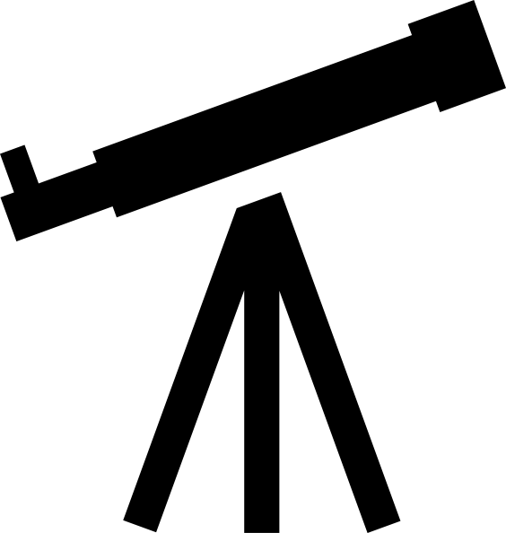 Telescope Clipart - Telescope Clipart (564x594)