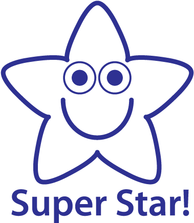 Very Good Star Stamp Png (400x442)