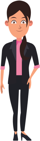 Businesswoman Cartoon Character - Businessperson (550x550)