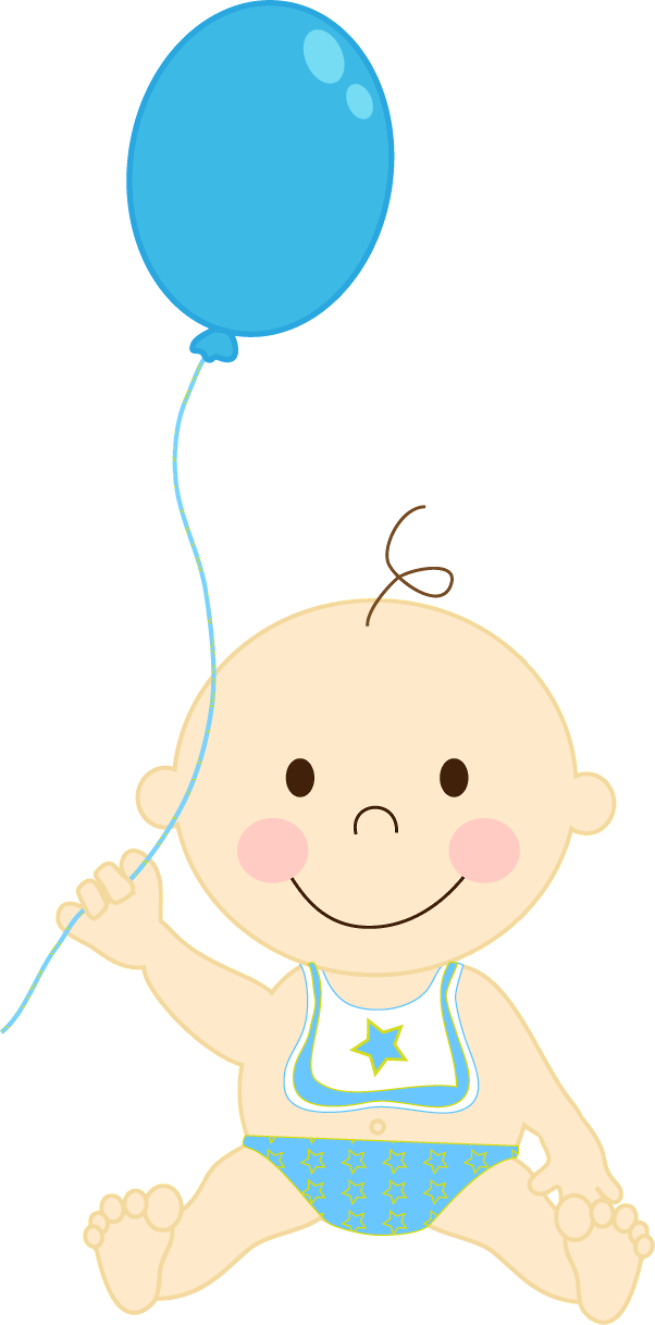 Bebê - Cha De Bebe Menino Png (602x1218)