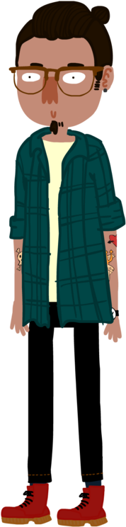 Common Filipino Hipster By Atomiccheesecake Common - Illustration (1024x931)