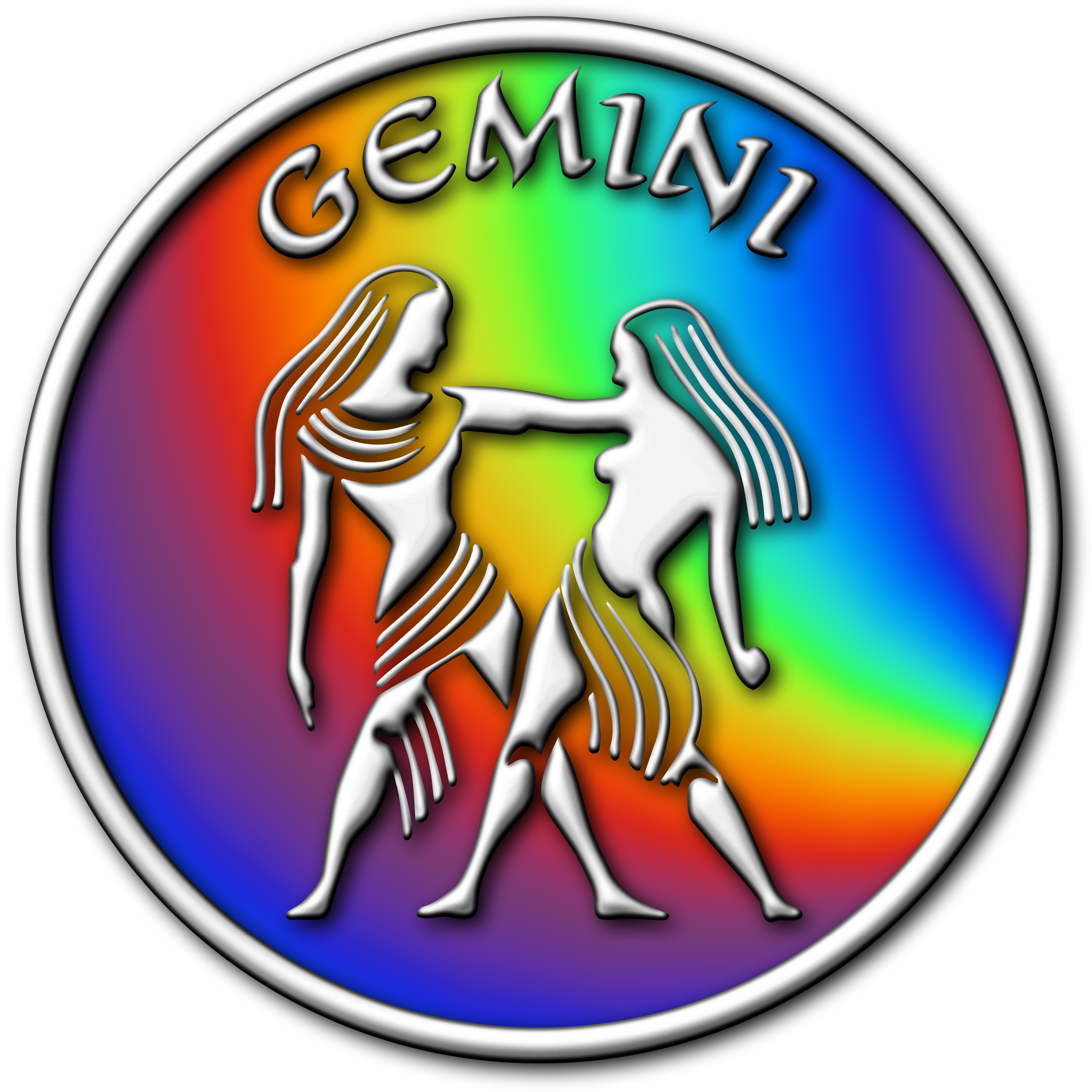 Drawing 6 - Gemini Clipart (2318x2317)