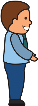 Businessman Executive Cartoon - Businessperson (550x550)