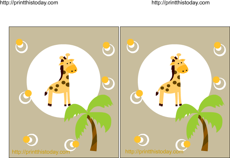 Jungle Baby Shower Printables (792x576)