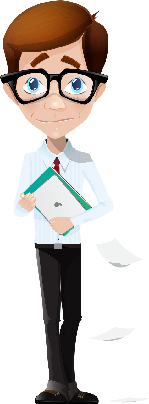 Businessperson Cartoon Flyer - Businessperson Cartoon Flyer (993x1299)