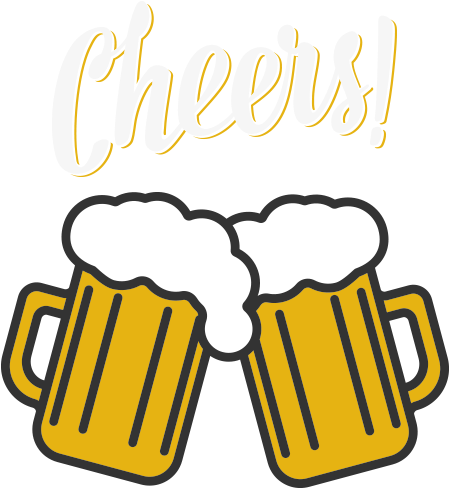 Happy Hour Specials Santa Rosa - Beer Cheers Png (500x500)