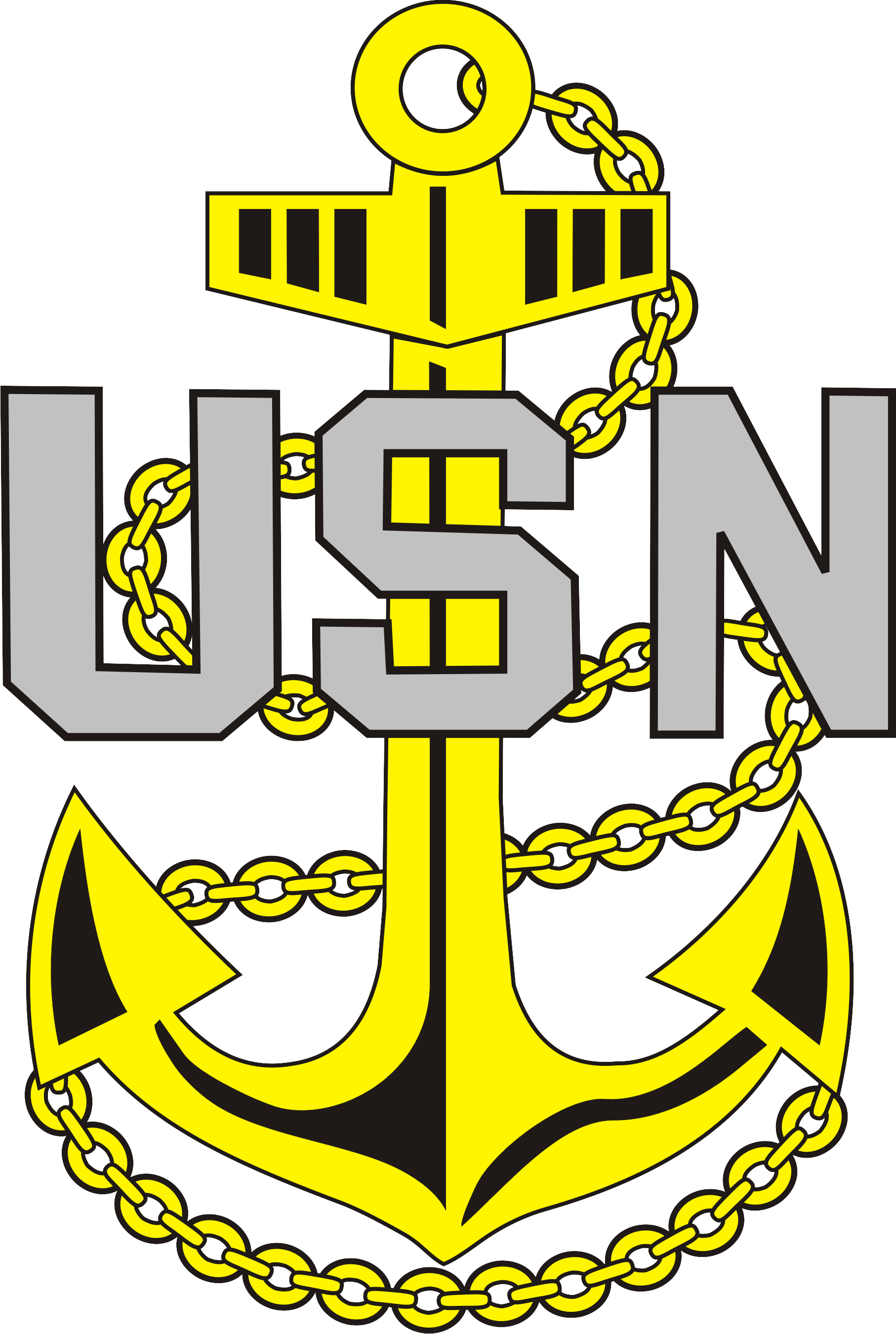 Pix For Gt Us Navy Anchor Logo Drawing Lessons Learned - United States Navy Anchor (1814x2701)