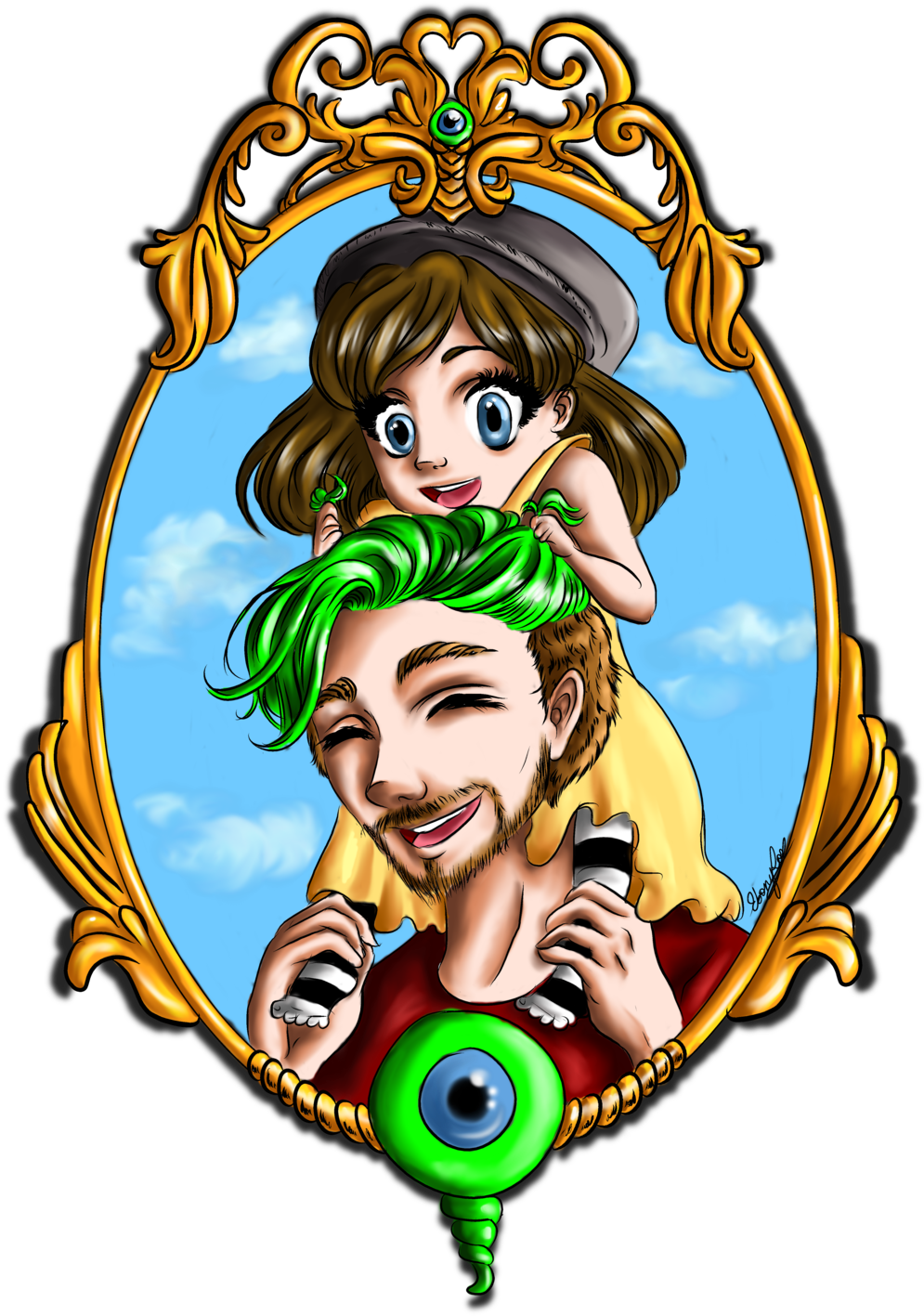 Fran Bow Drawing Minecraft - Fran Bow Drawing Minecraft (1024x1443)