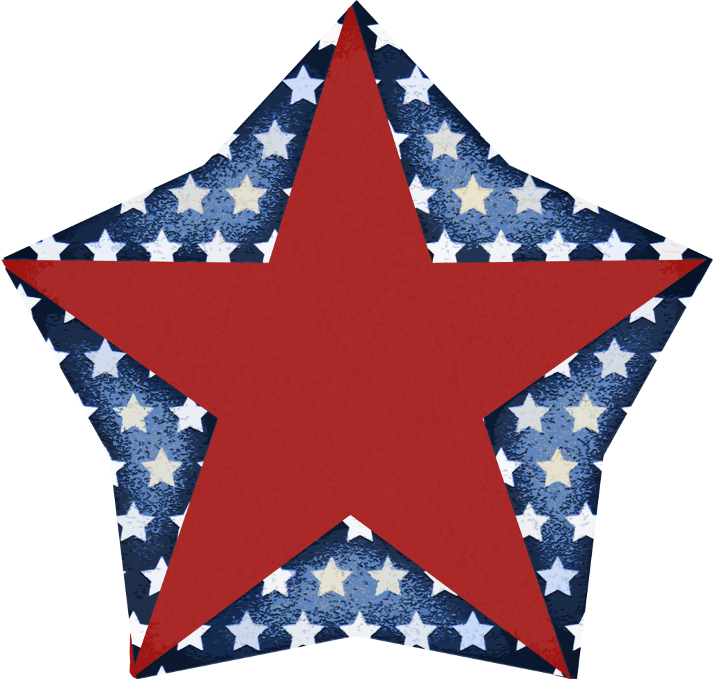 Naysayer Clipart - 4th Of July Star (1024x975)