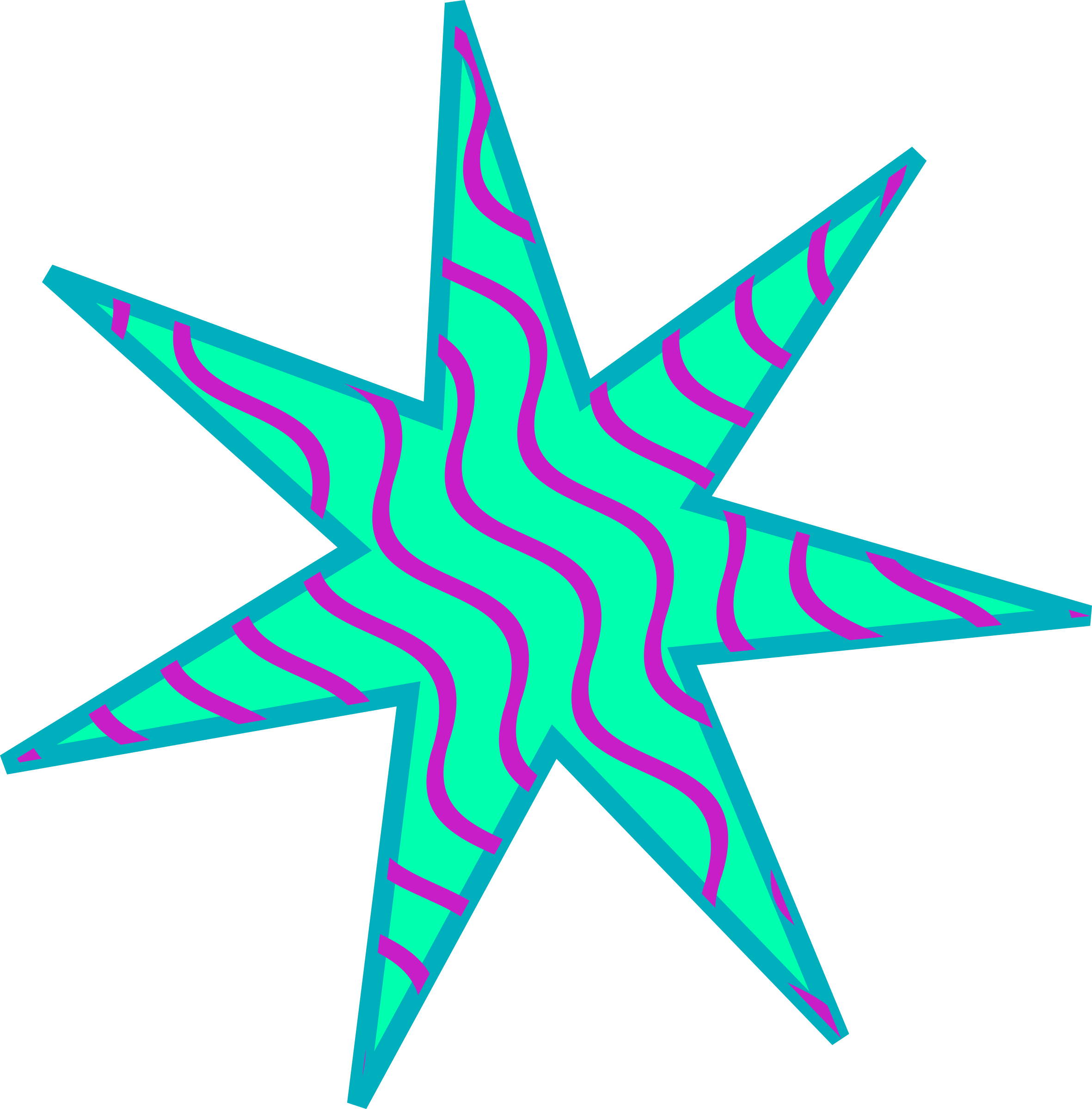 This Free Icons Png Design Of Crazy Star - Computer Clipart 90s (2362x2400)