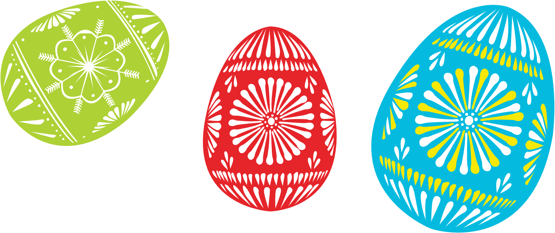 Colour Easter Eggs Clip Art Free Vector 4vector - Easter Game Ideas For Family (630x315)
