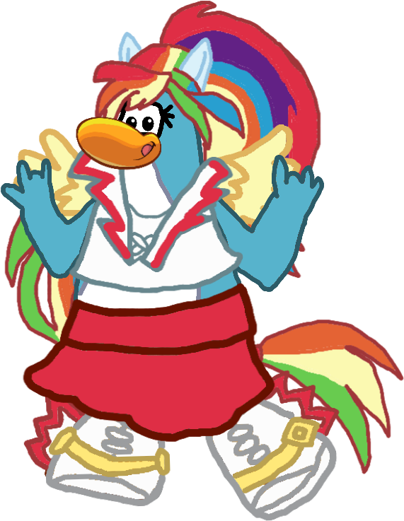 Rainbow Dash - Rainbow Dash (591x757)