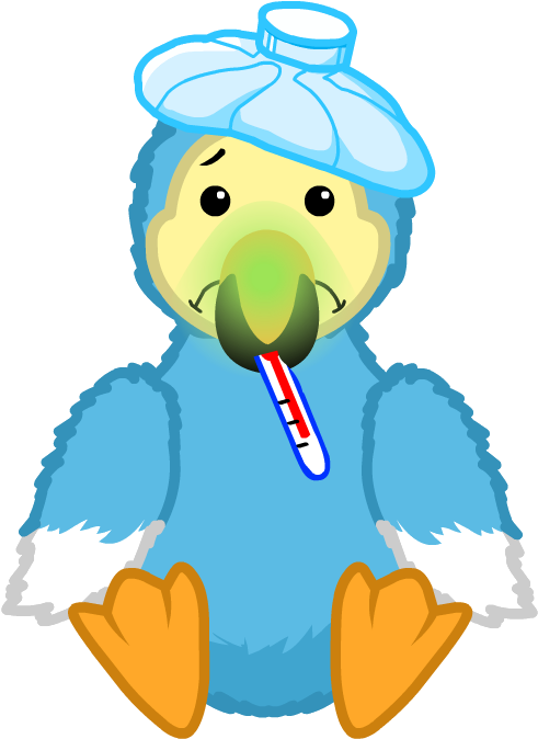 Sick Png File - Webkinz Dodo Bird (774x808)