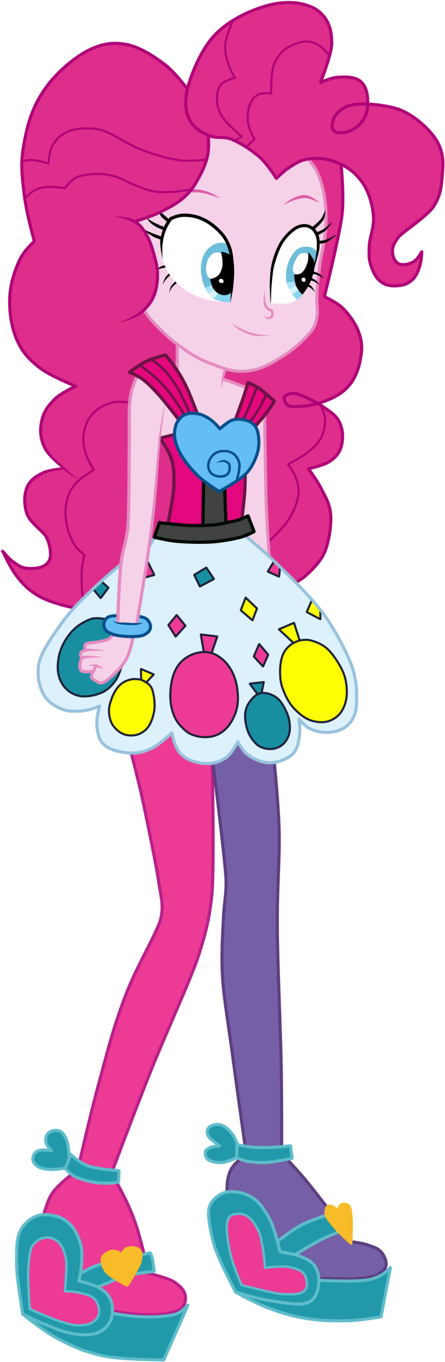 Rainbow Dash Sunglasses Vector For Kids - Pinkie Pie (1024x2896)