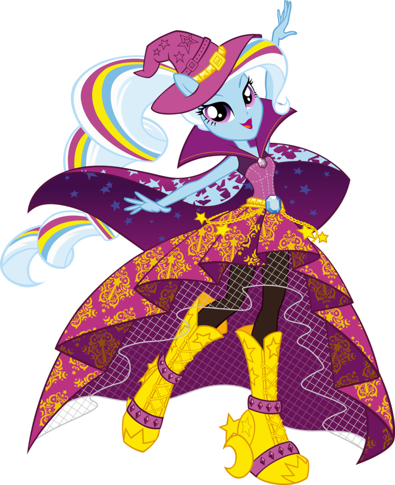 Rainbow Rocks Trixie Vector By Icantunloveyou - My Little Pony Rainbow Rocks Trixie (807x990)