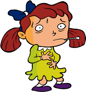 Sick - Sick Person Png (427x359)