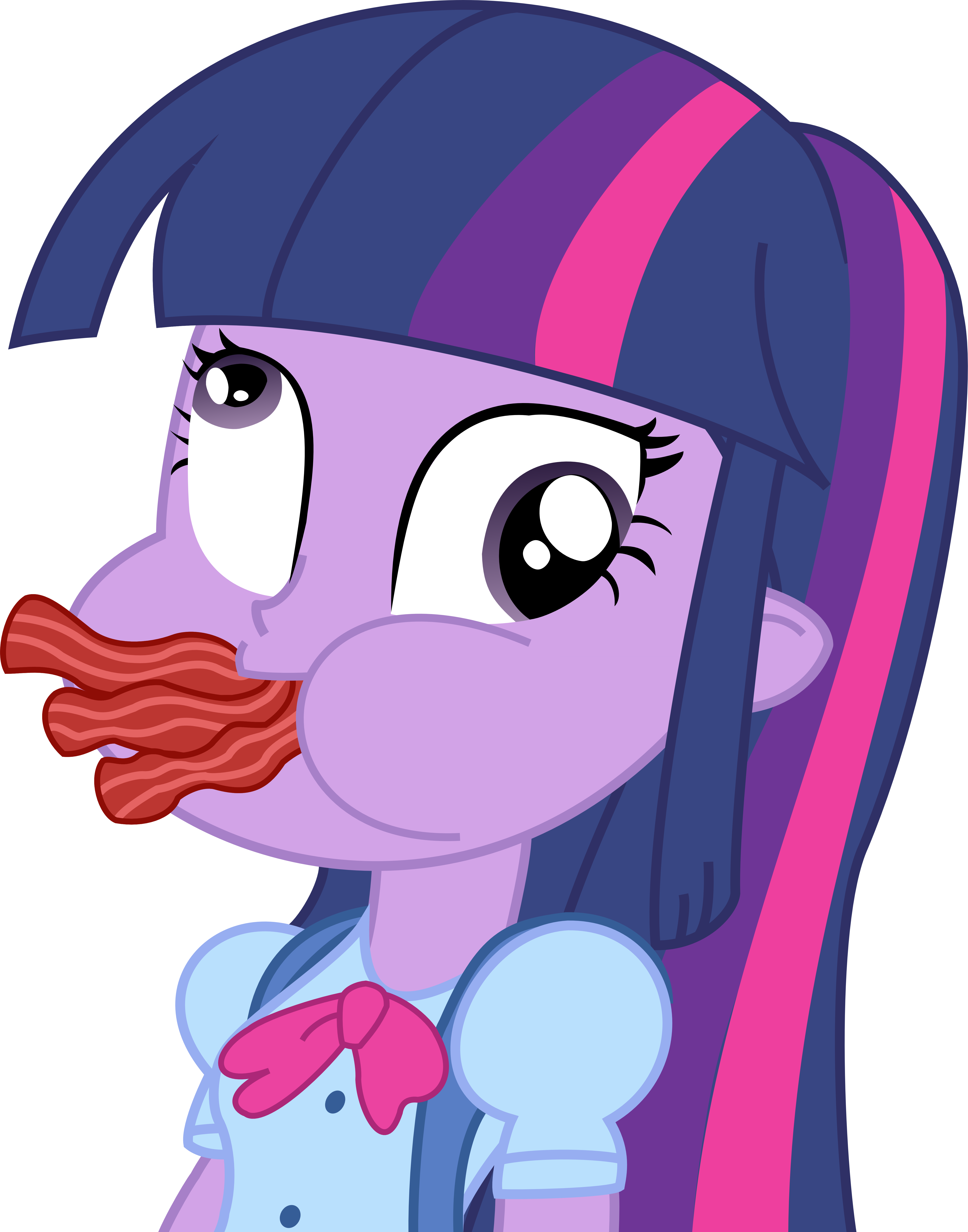 Twilight Sparkle Eating Bacon By Hugomndz Twilight - Equestria Girl Tuailait (5004x6370)
