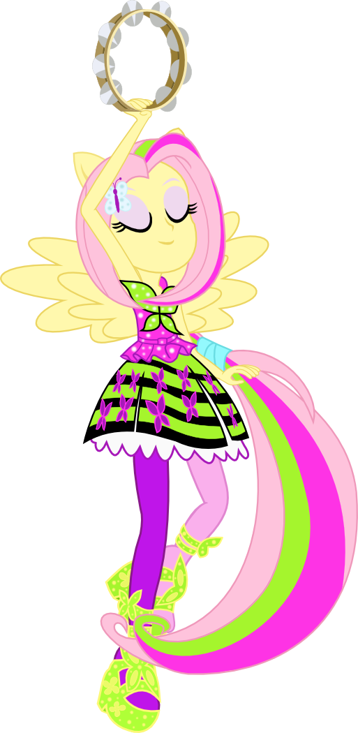 Rainbow Rocks By Seahawk270 On Deviantart - Fluttershy Equestria Girl Rainbow Rocks (513x1050)