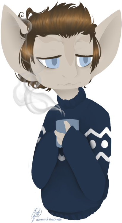 Merry Wintersday From Paragon Broadcasting During This - Cartoon (530x810)