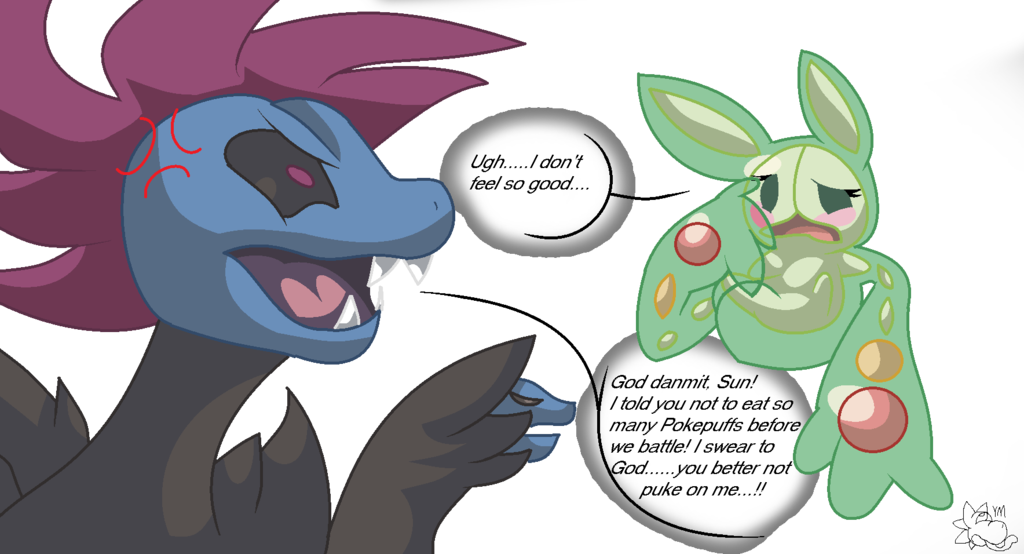 A Sick Feeling By Yoshimister - Cartoon (1024x554)