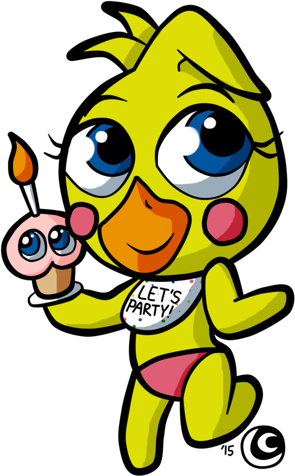 Fnaf Chibi Chica By Juancvillelaq Clipart Free Clip - Fnaf Toy Chica Chibi (1024x1024)