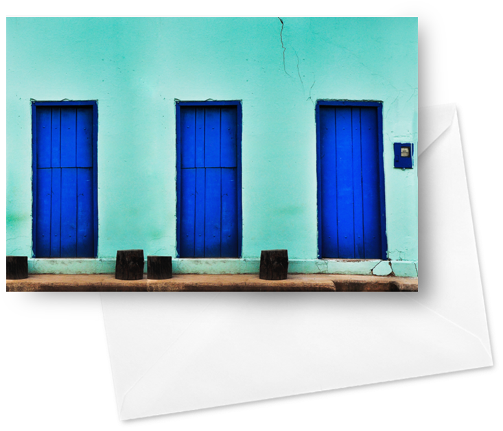 Cartão Casa Azul De Claudia Araujona - Wall (800x800)