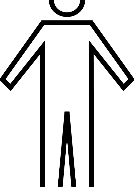 Download Peachy Human Stick Figure Clip Art - Download Peachy Human Stick Figure Clip Art (551x768)