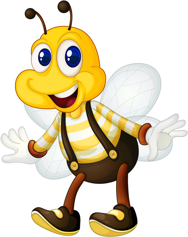 Obrázky - Bee Clipart Png (626x800)