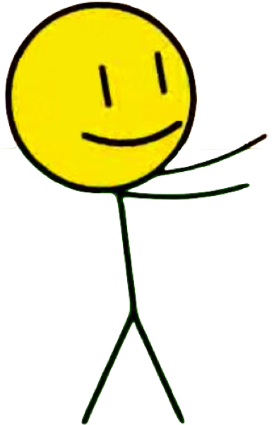 Stick Figures - Bfdi Stick Figure (398x623)