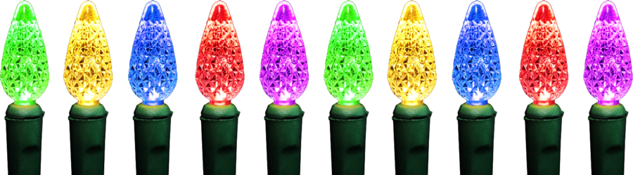 Christmas Lights Png Image - Christmas Lights Png Gif (900x249)