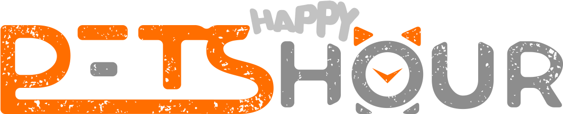 Pets Happy Hour Logo - Happy Hour (1181x354)