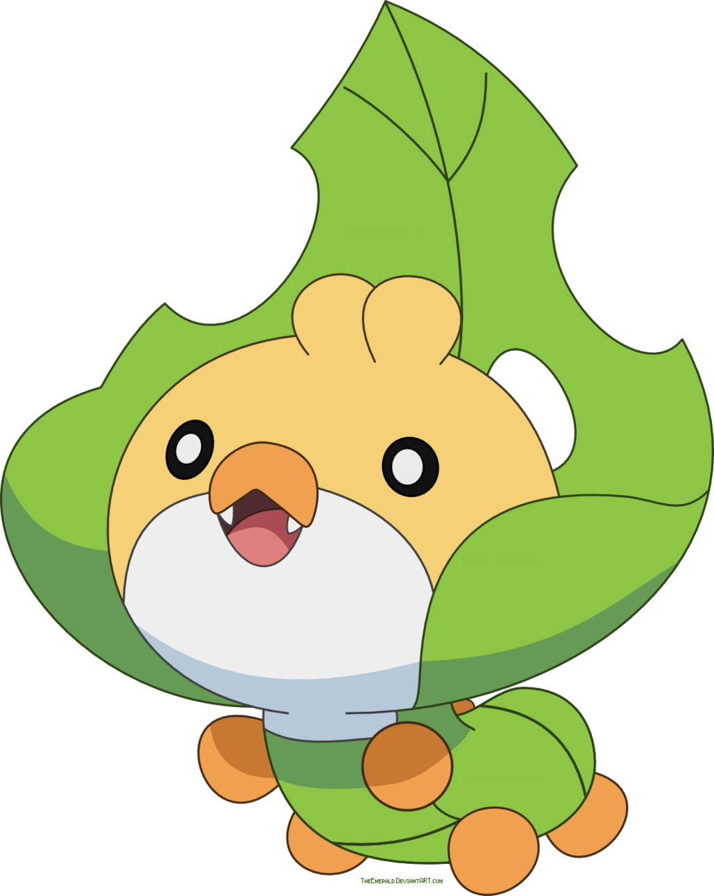 Free Sewaddle Pokemon Vector By Emerald-stock - Imagenes De Sewaddle De Pokemon (1024x1285)