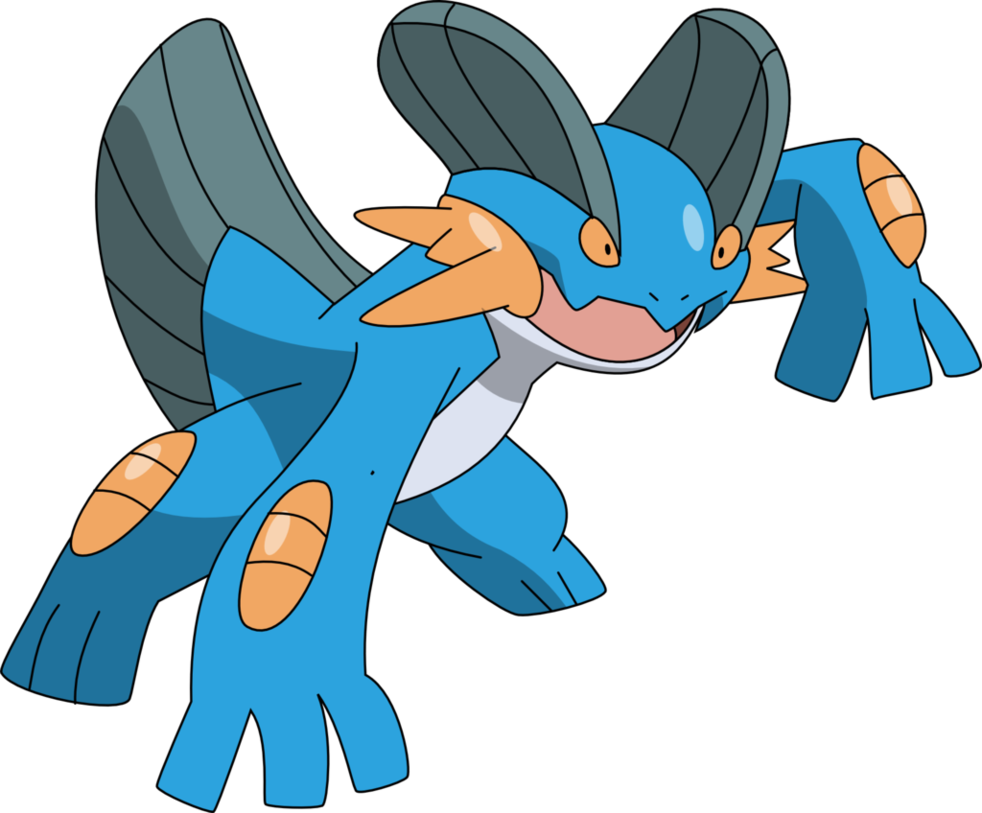 Shiny Swampert Pokédex - Pokemon Swampert (982x813)