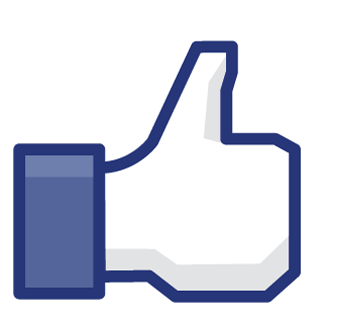 Facebook - Facebook Like Icon Png (1375x1279)