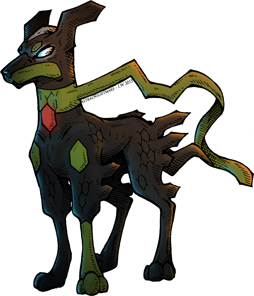 How Mega Evolution Works - Zygarde 10% Forme (880x1015)