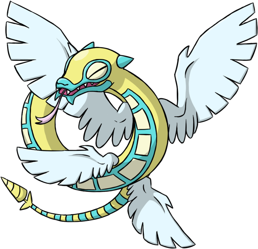 A Japanese Dragon Style - Pokemon Dunsparce Evolution (909x879)