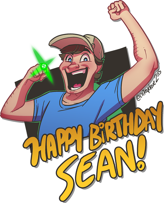 Happy Birthday Sean By Supacrikeydave - Sean Birthday (700x865)