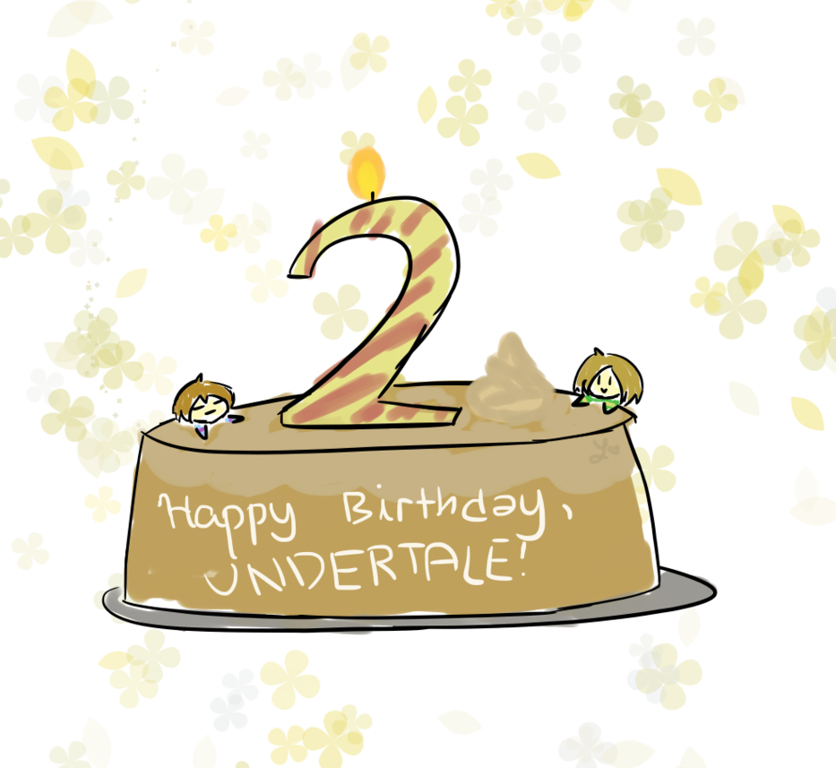 Happy Birthday, Undertale By Lourthedumb - Happy Birthday, Undertale By Lourthedumb (933x857)